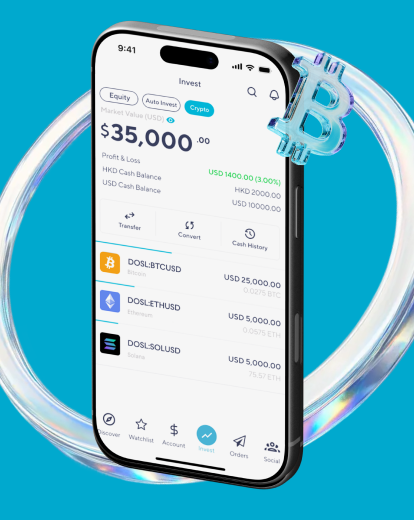 A closer look into our Brand New Function: Crypto Trading